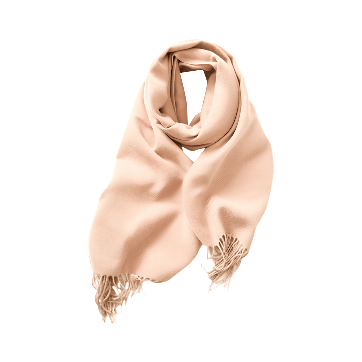 Classic Neutral Fringe Scarf