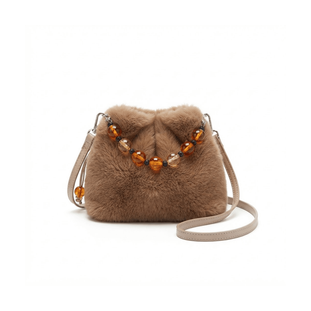 Chestnut Amber Plush Bag