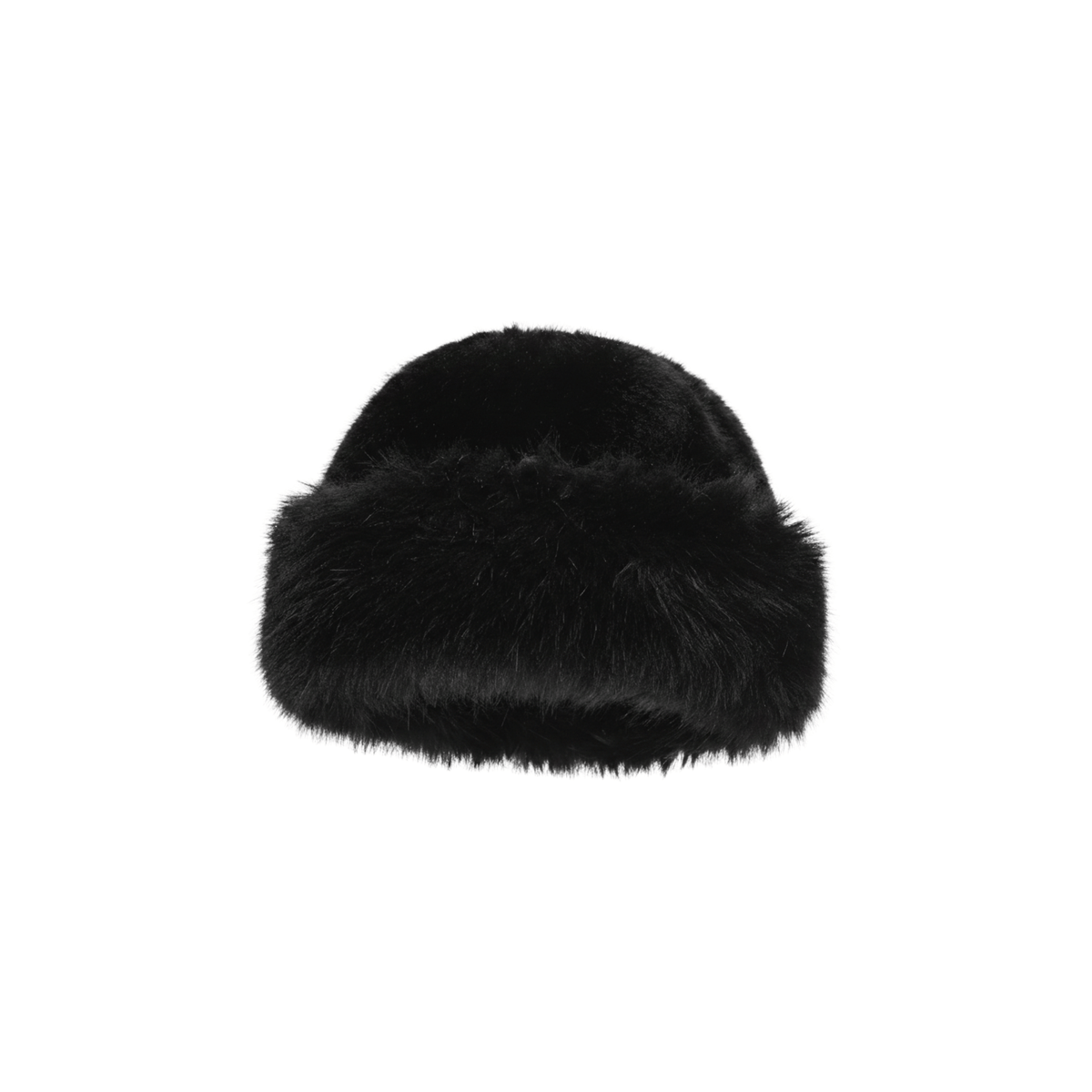 Midnight Luxe Faux-Fur Cossack Hat
