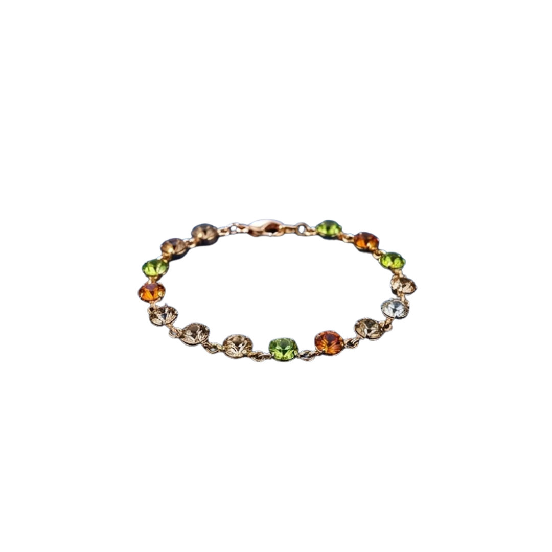 The Earth & Ivy Gem Bracelet