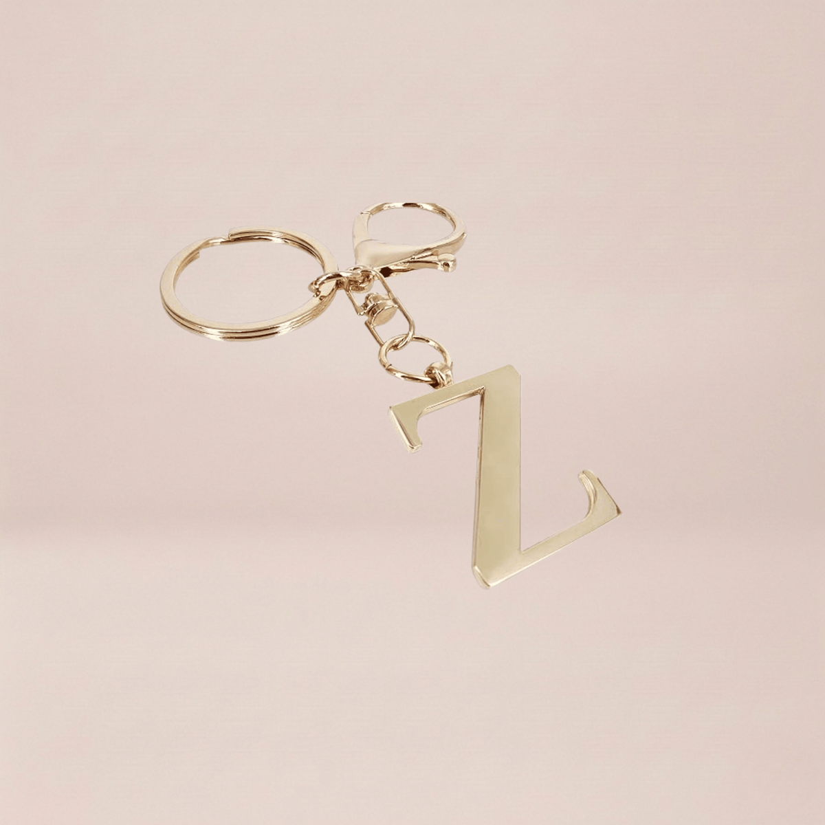 Signature Monogram Initial Keychain