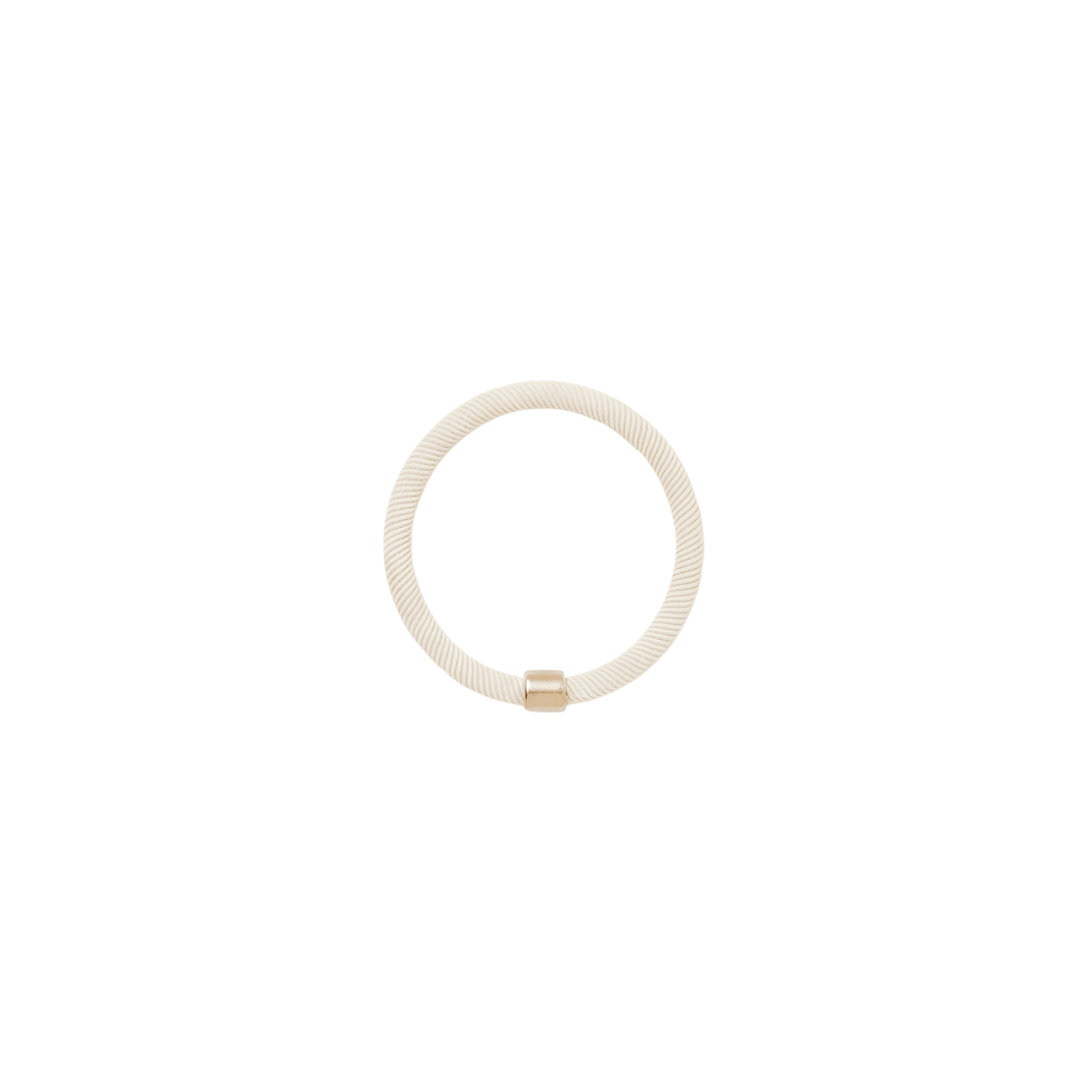 Metallic Charm Hair Tie