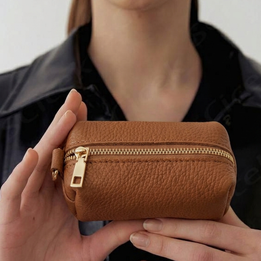 Chestnut Brown Capsule Wallet