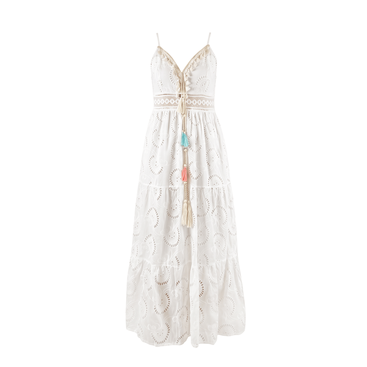 Amalfi Cotton Maxi Dress