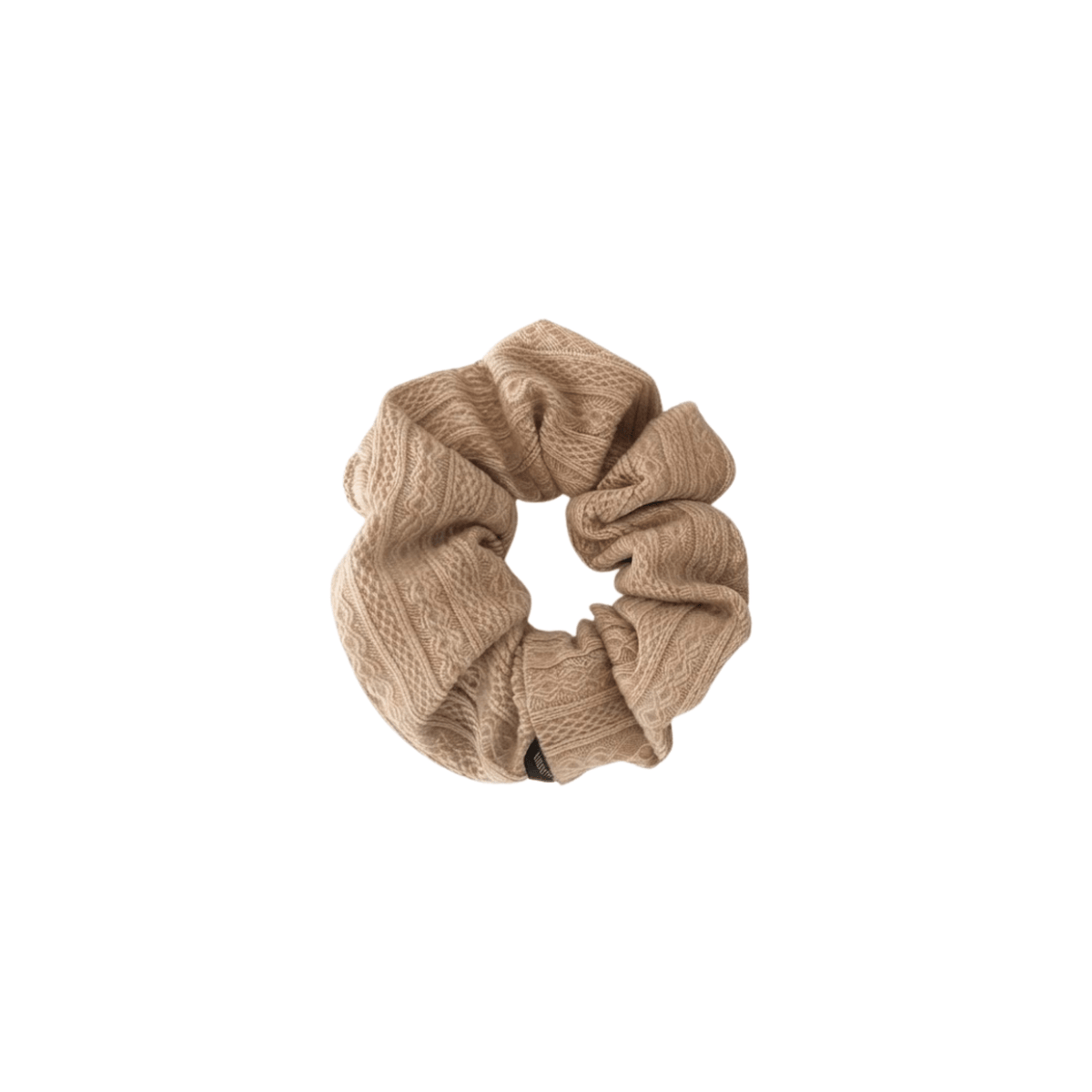 Cable Knit Scrunchie