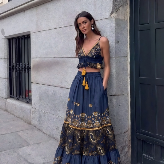 Midnight Oasis Dress