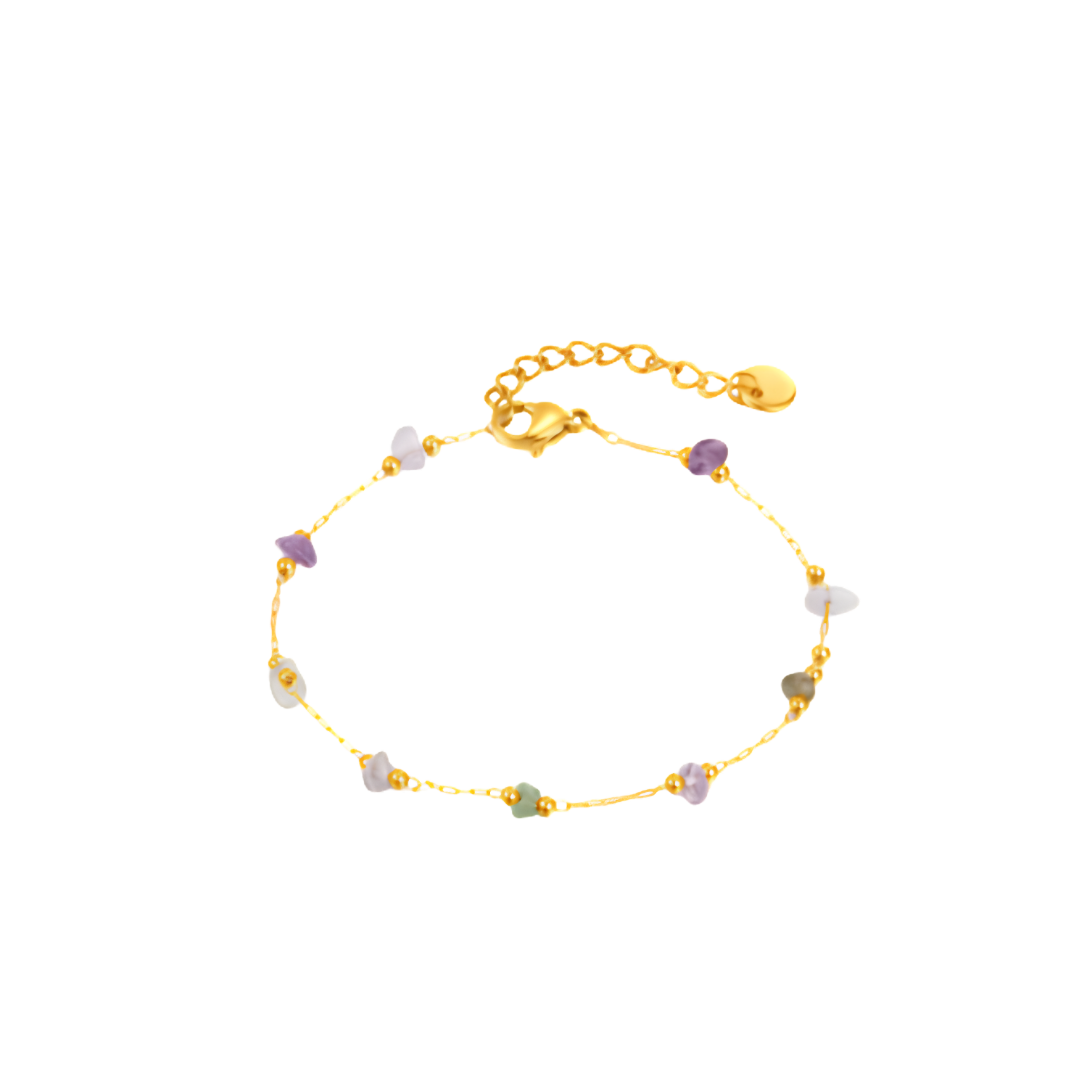 The Aurora Raw Gemstone Bracelet