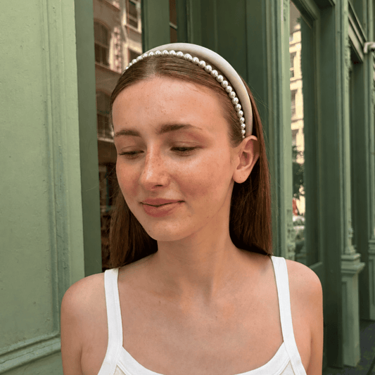Double-Band Beaded Headband