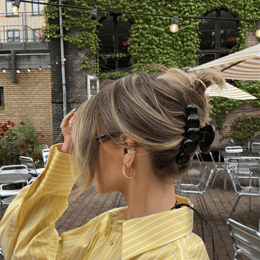 Bubble Link Statement Claw Clip