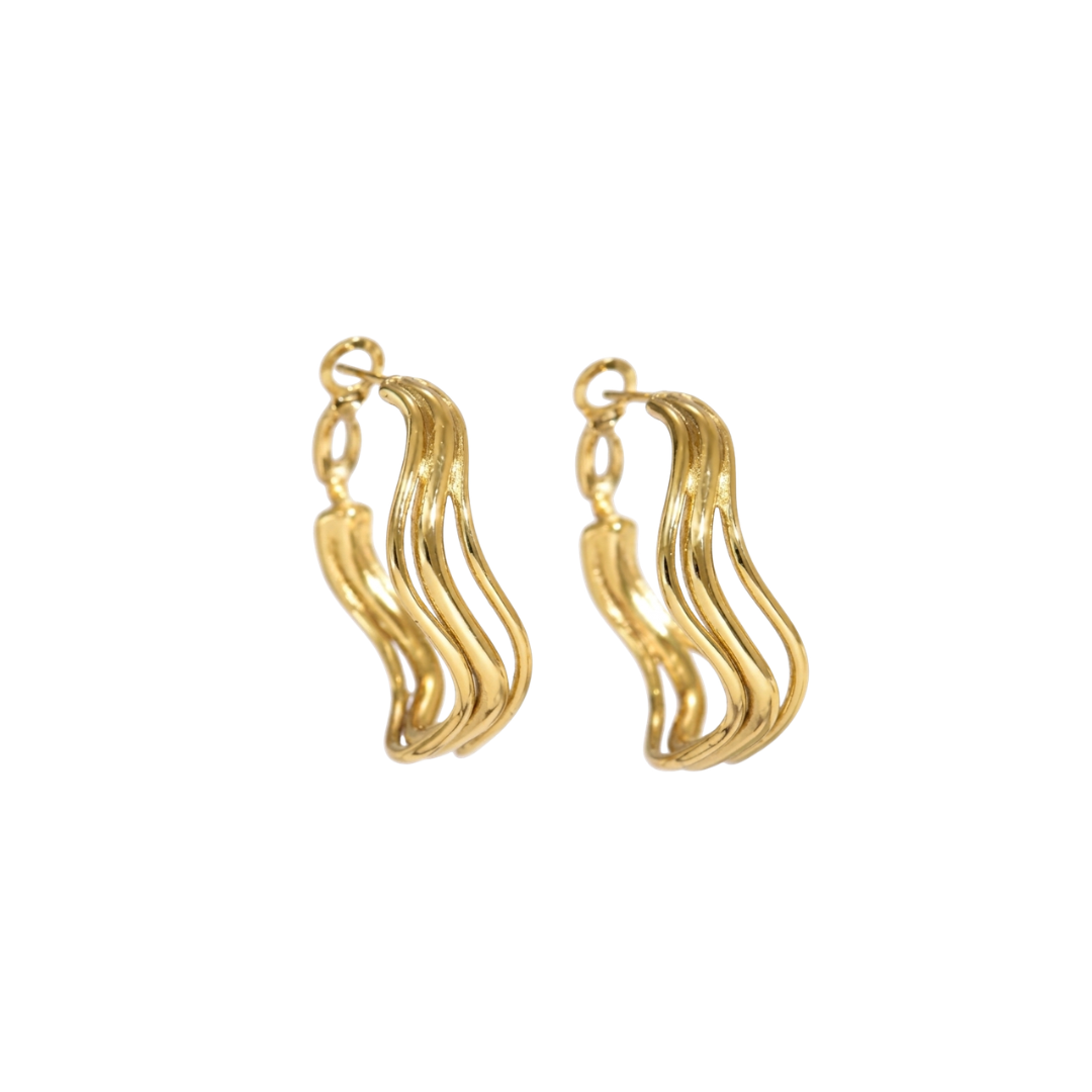 The Serpentine Layered Hoop