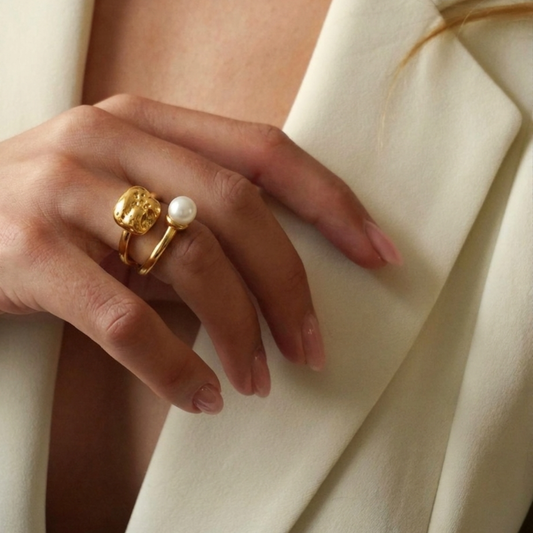 The Zenith Crystal Wrap Ring