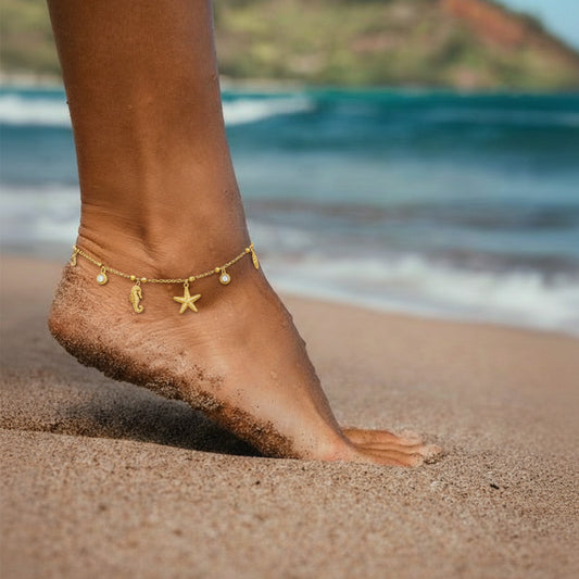 Star of the Sea Anklet