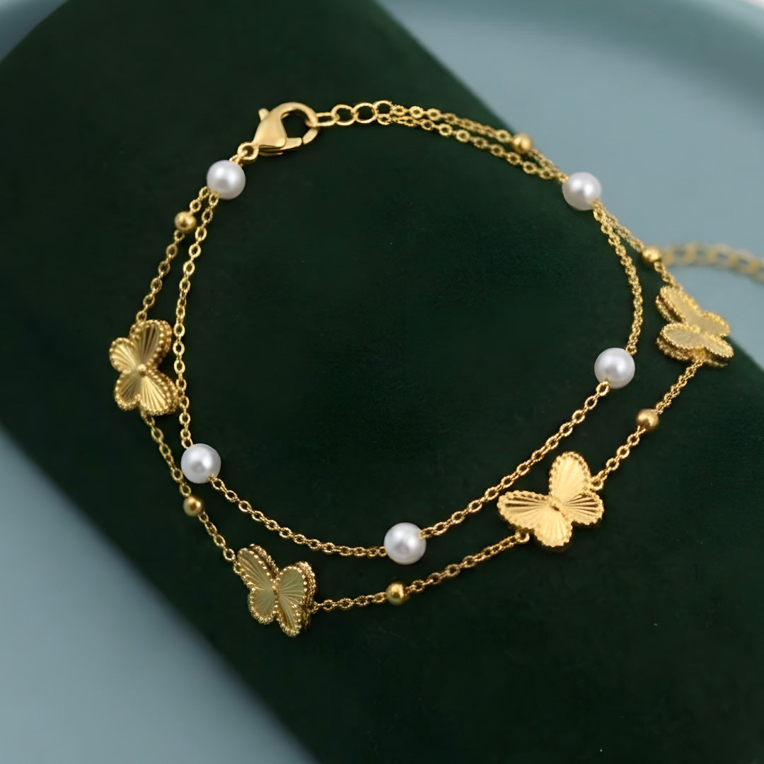 Dancing Wings Anklet