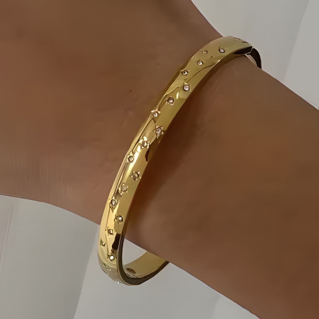 Starlight Hinge Bangle