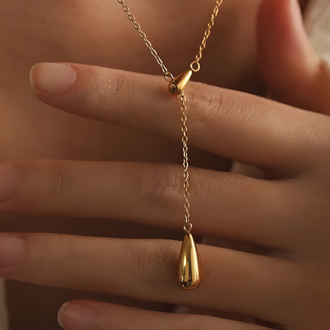 The Golden Cascade Necklace