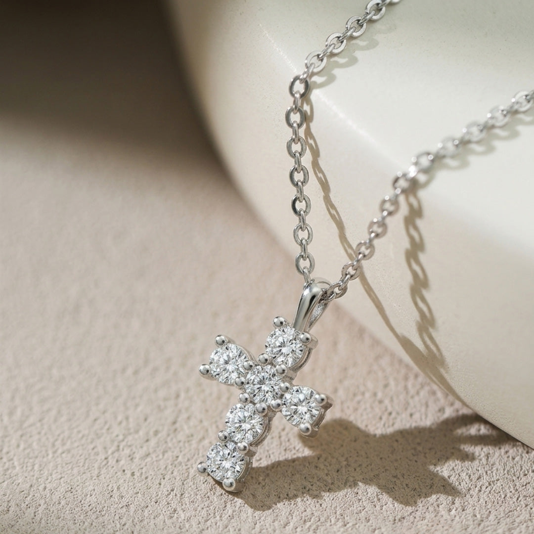 The Diamond Faith Necklace