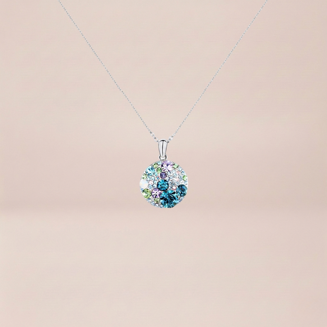 The Prism Mosaic Disc Pendant