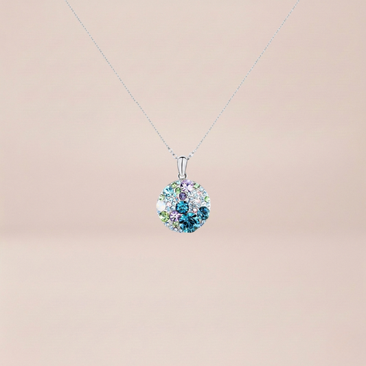 The Prism Mosaic Disc Pendant
