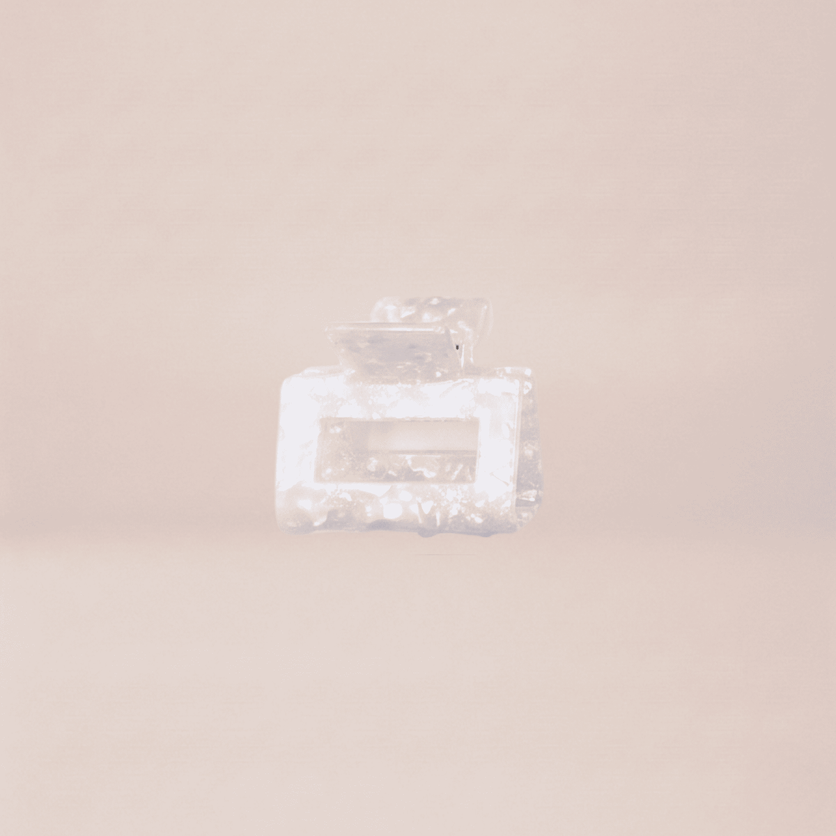 The Geometric Resin Square Claw Clip