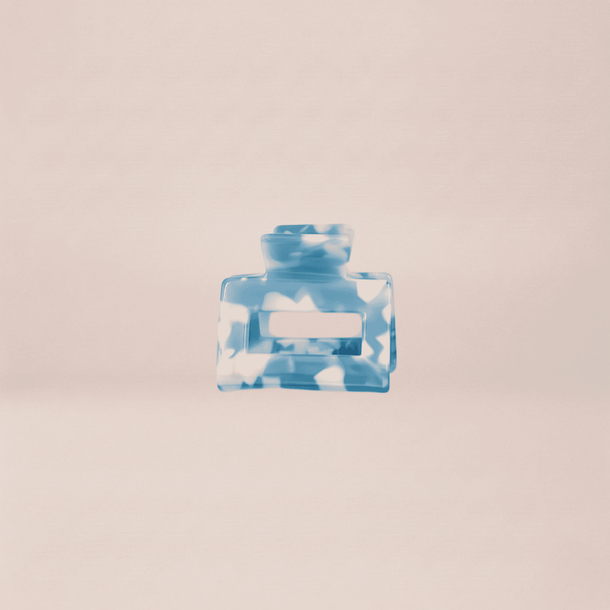The Geometric Resin Square Claw Clip