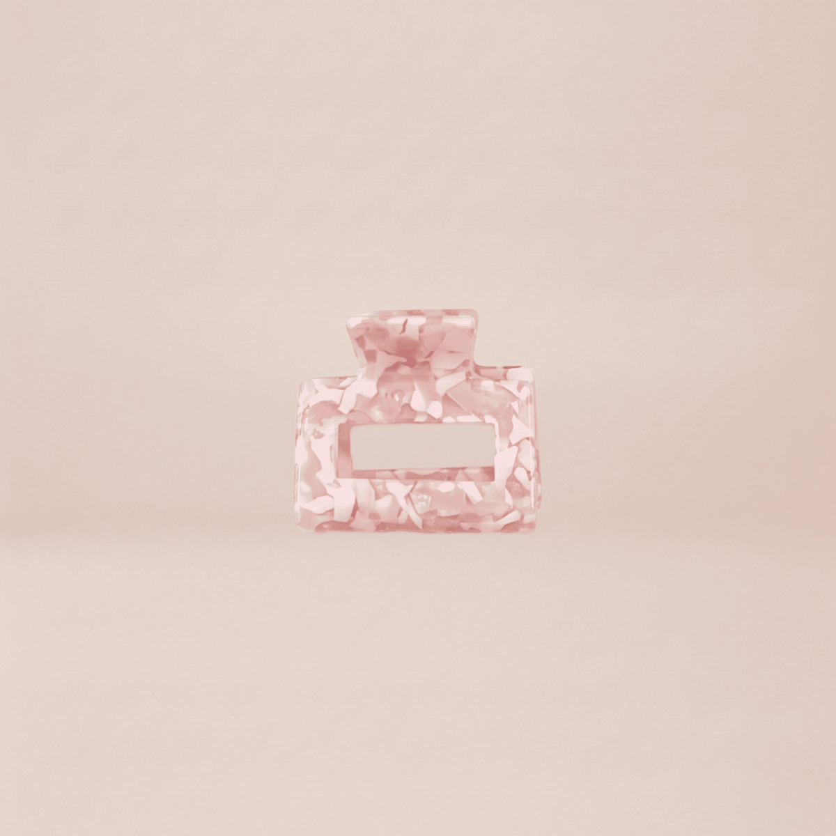 The Geometric Resin Square Claw Clip