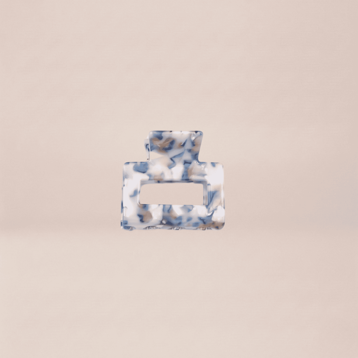The Geometric Resin Square Claw Clip
