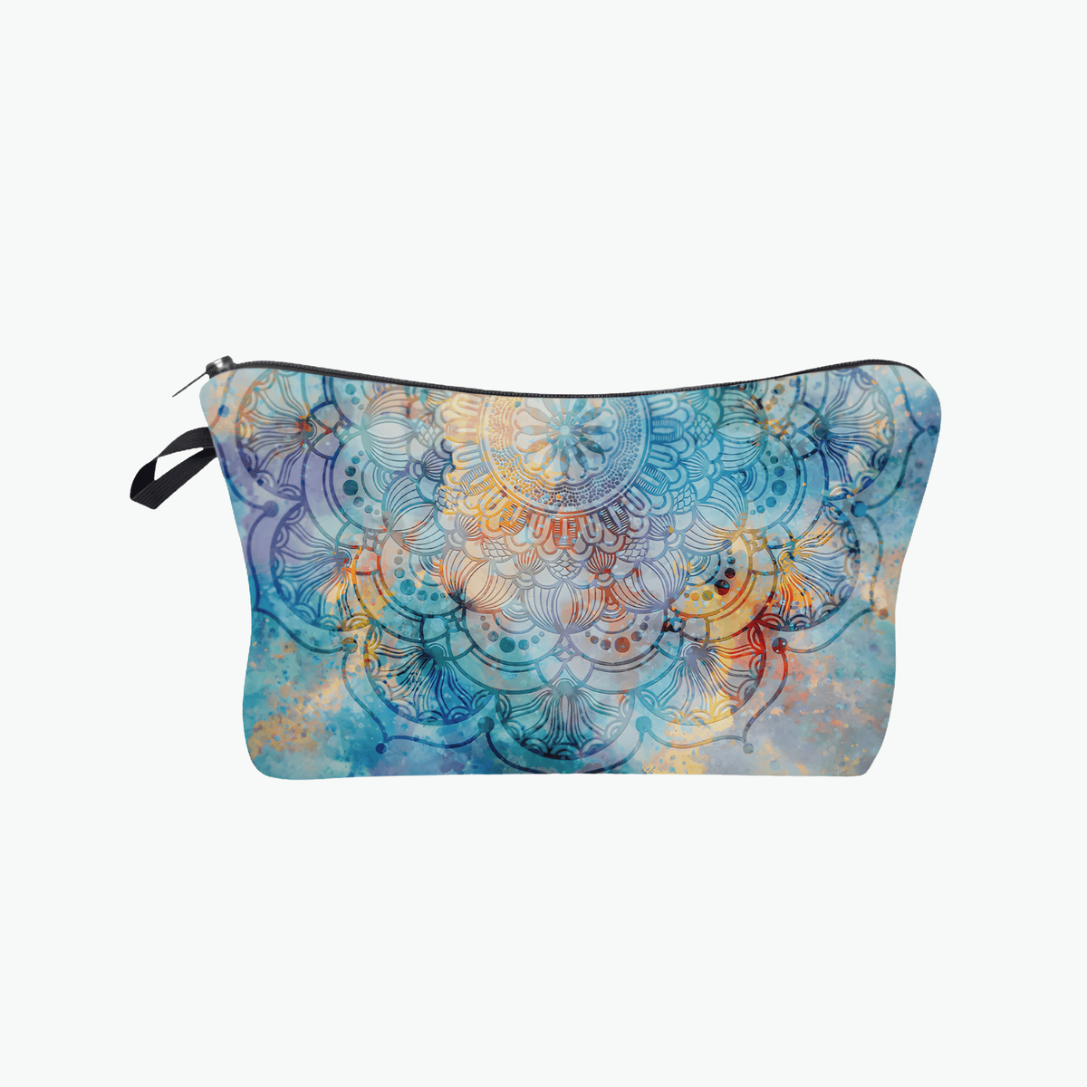Azure Mandala Cosmetic Pouch