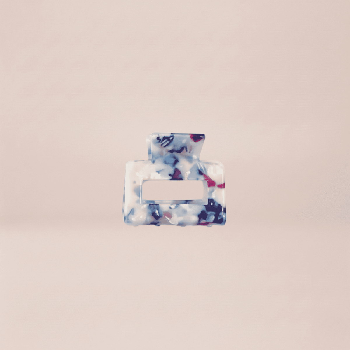 The Geometric Resin Square Claw Clip