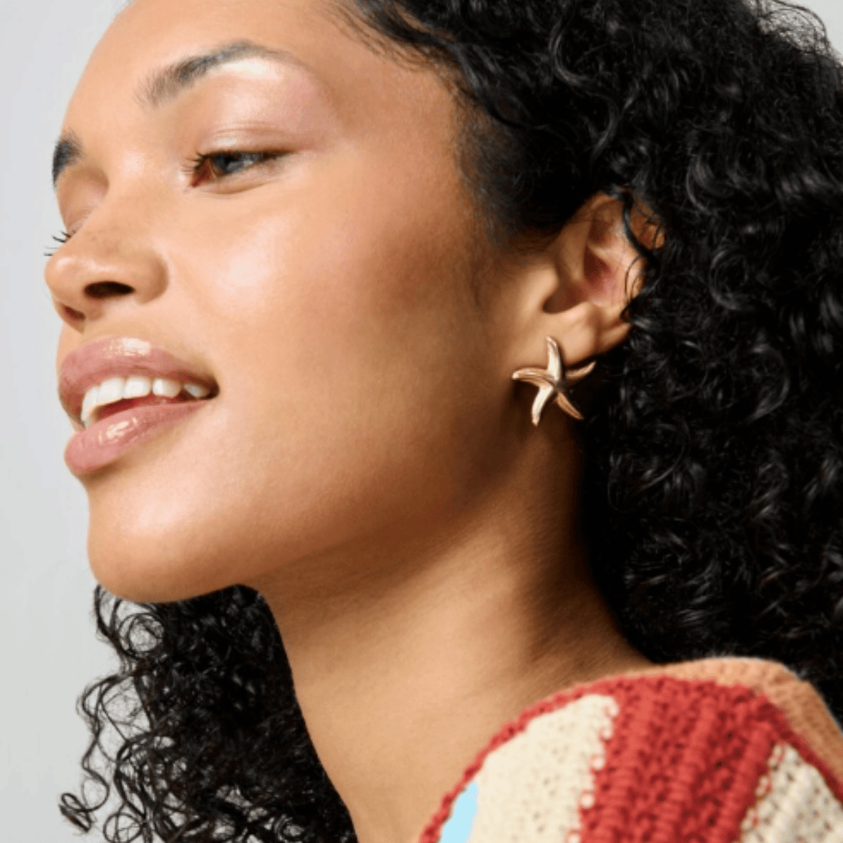 Coastal Starfish Stud Earrings