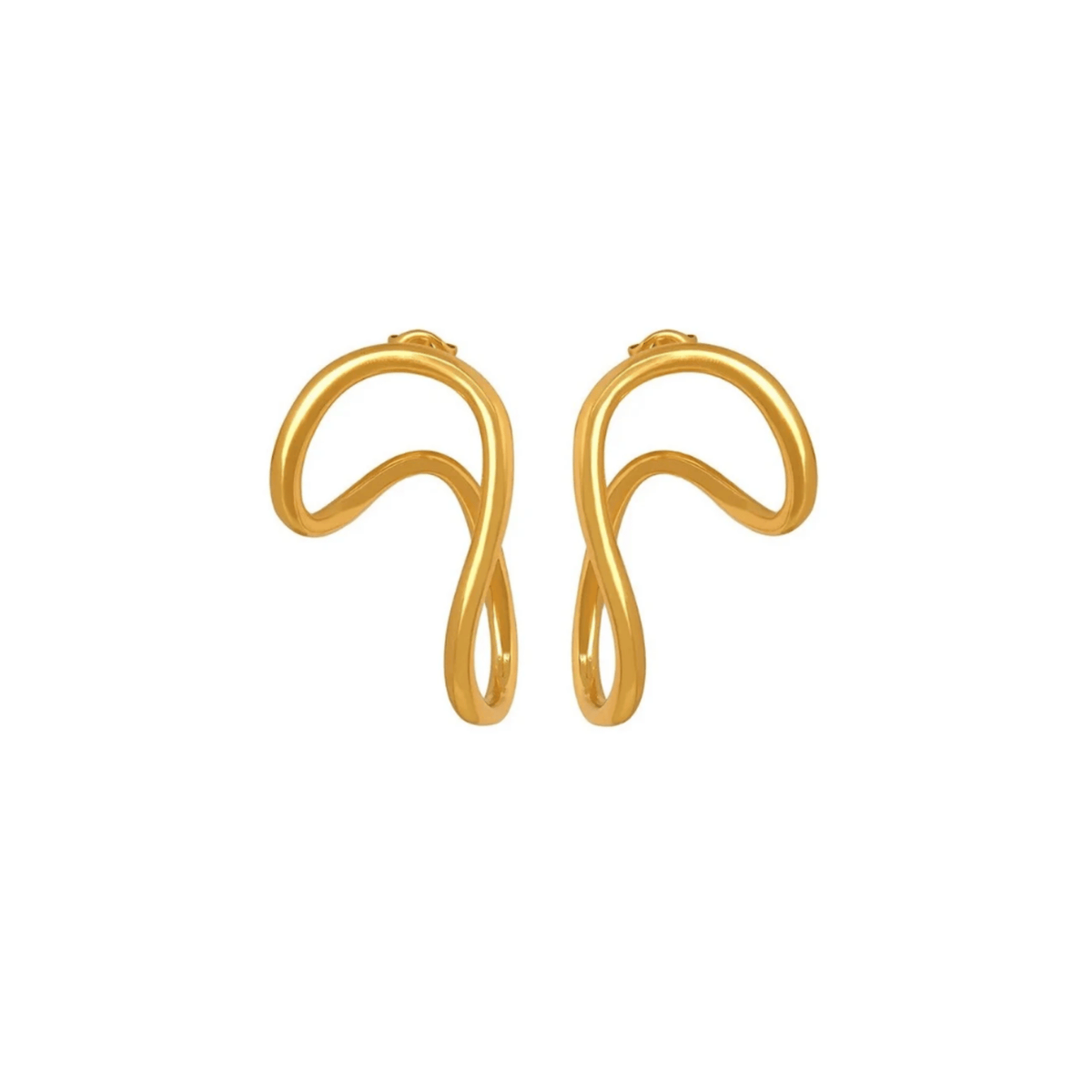 Modern Wave Ear Climbers