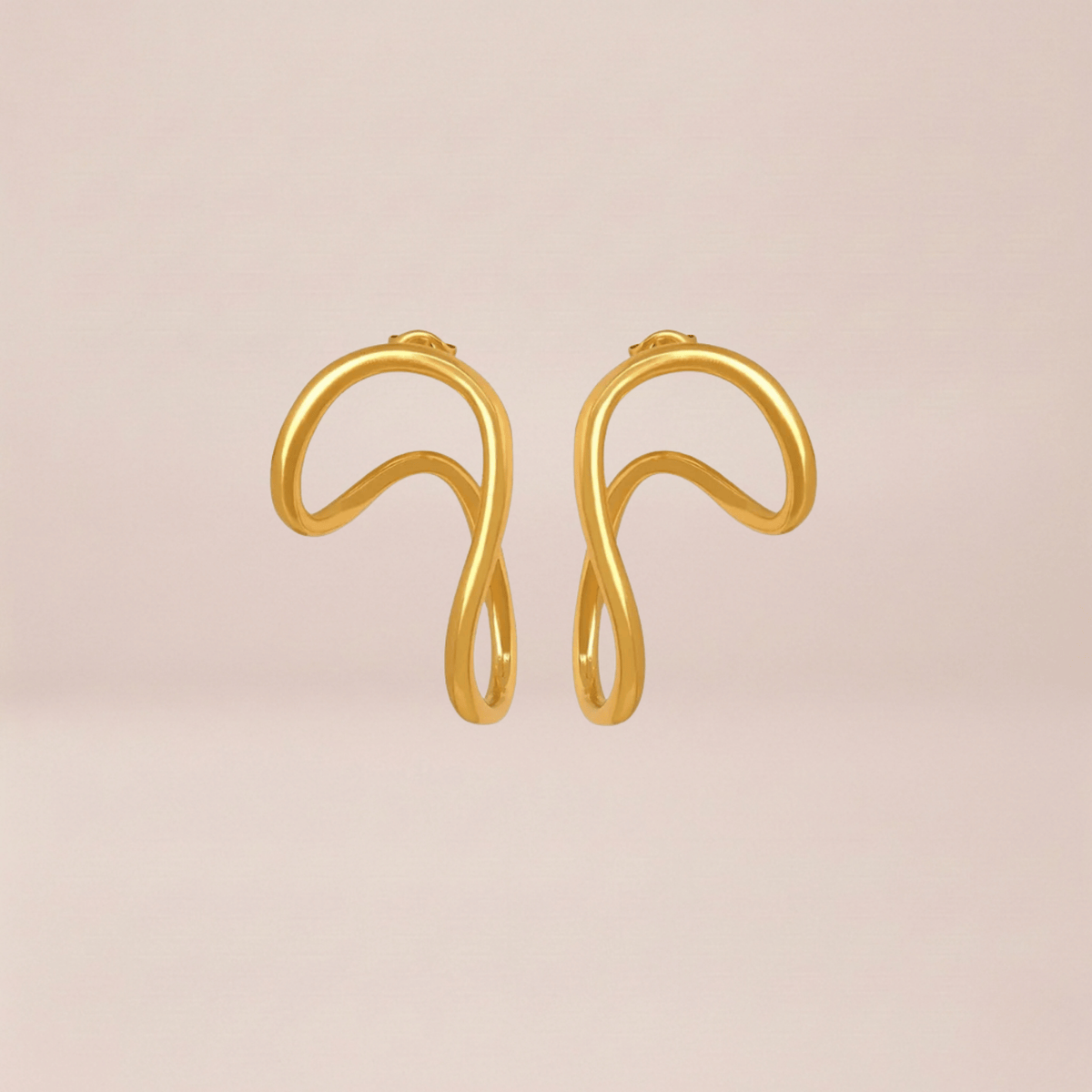 Modern Wave Ear Climbers