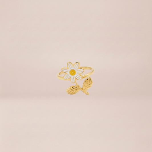 Daisy Vine Wrap Ring