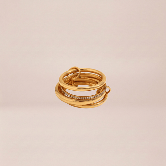 Multi-Band Interlock Ring