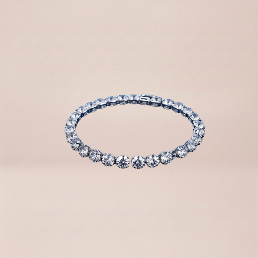 The Infinite Radiance Tennis Bracelet