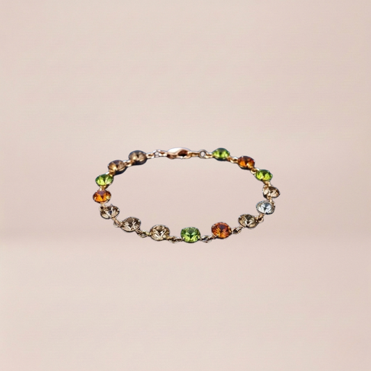 The Earth & Ivy Gem Bracelet