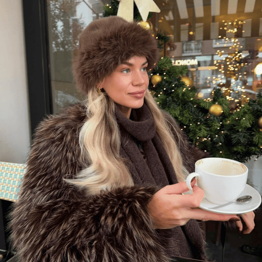 Cocoa Alpine Cossack Hat