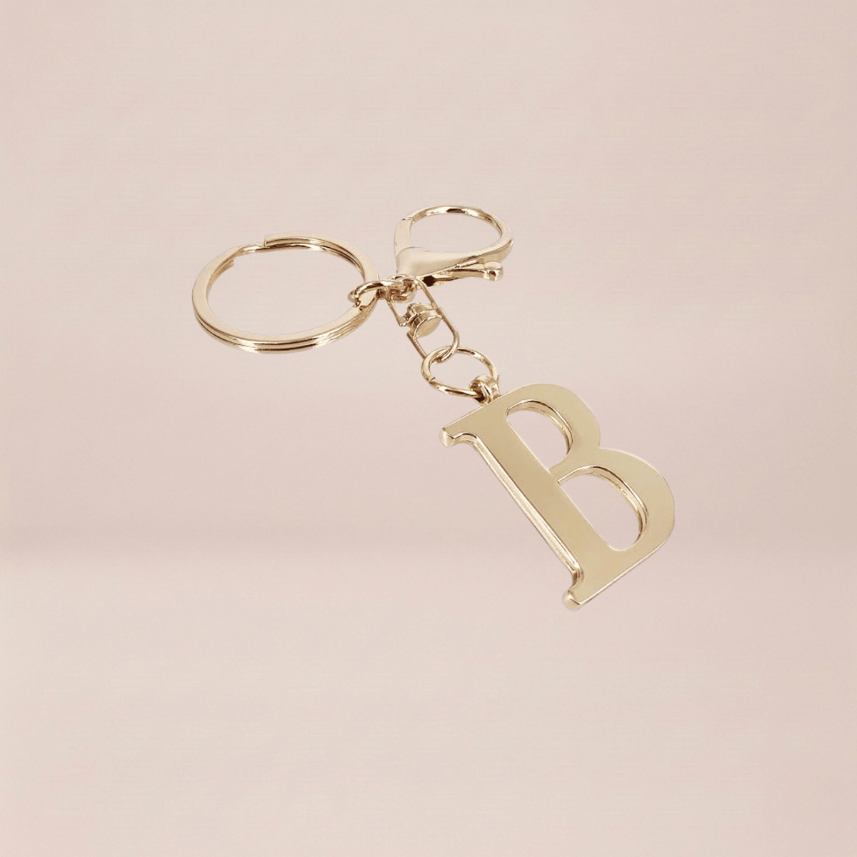 Signature Monogram Initial Keychain