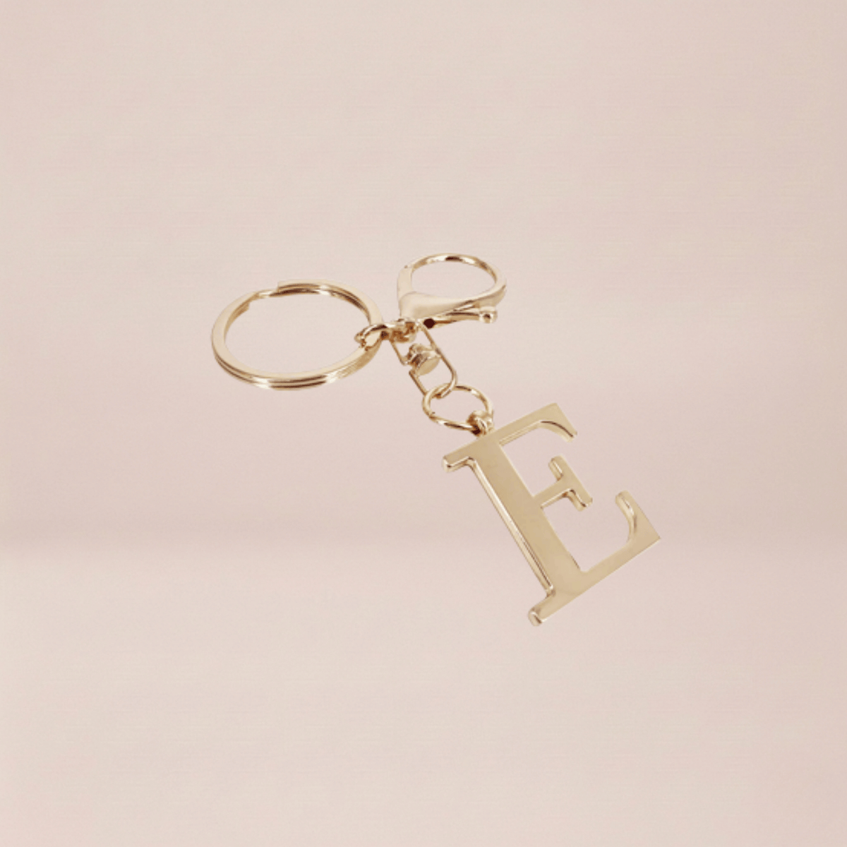 Signature Monogram Initial Keychain