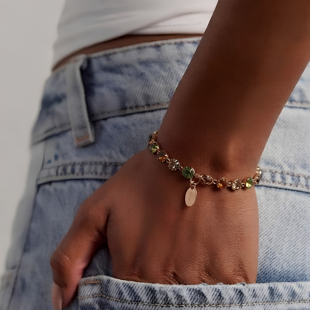 The Earth & Ivy Gem Bracelet