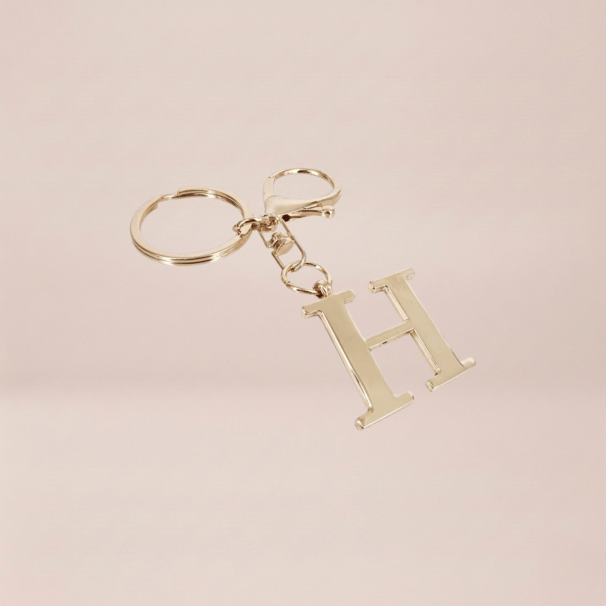Signature Monogram Initial Keychain