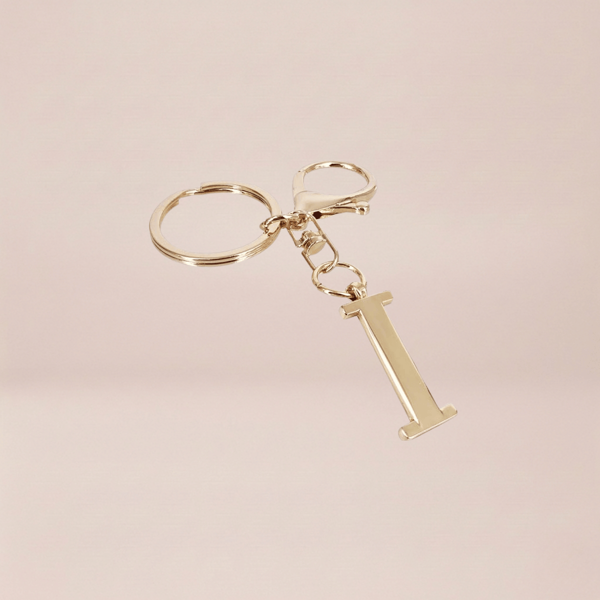 Signature Monogram Initial Keychain