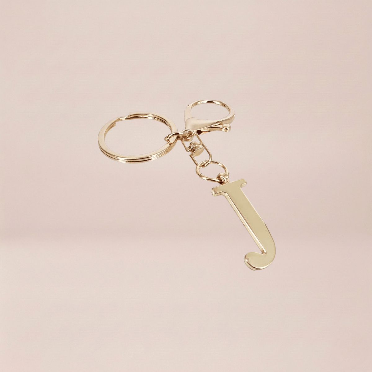 Signature Monogram Initial Keychain