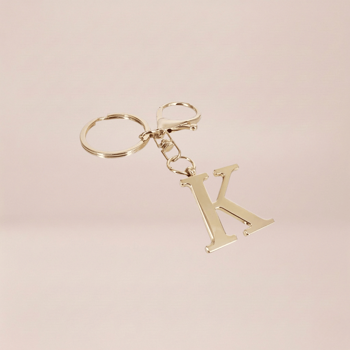 Signature Monogram Initial Keychain