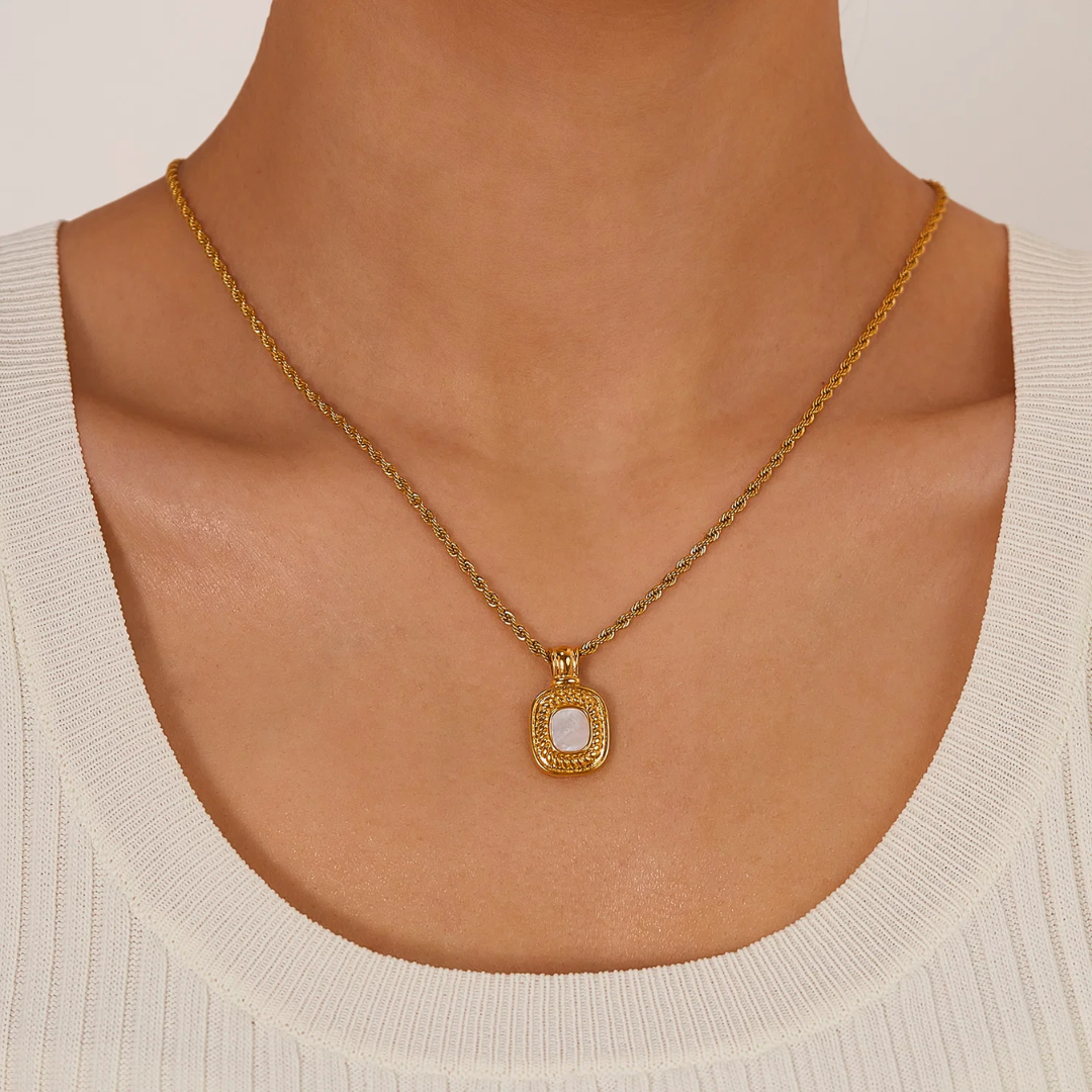 The Mother-of-Pearl Heritage Pendant