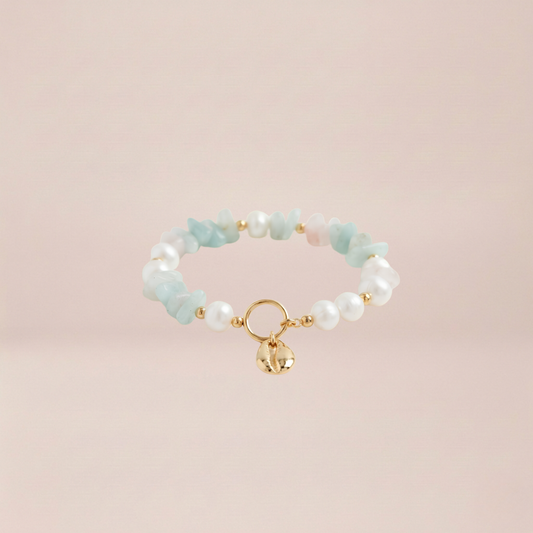 Pearl Shell Charm Bracelet