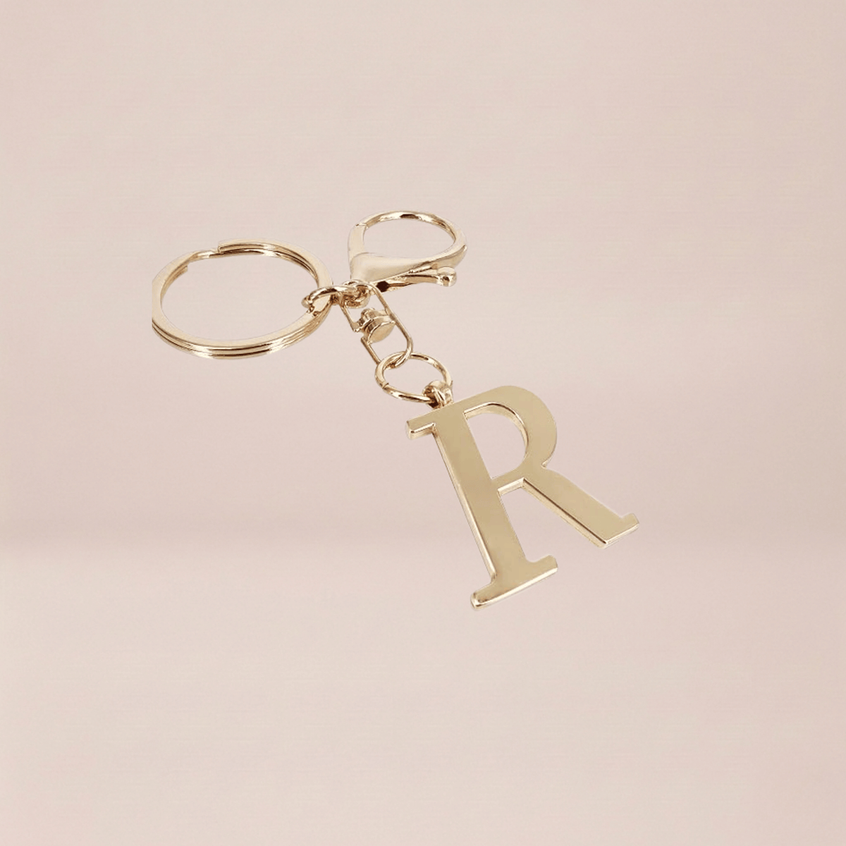 Signature Monogram Initial Keychain