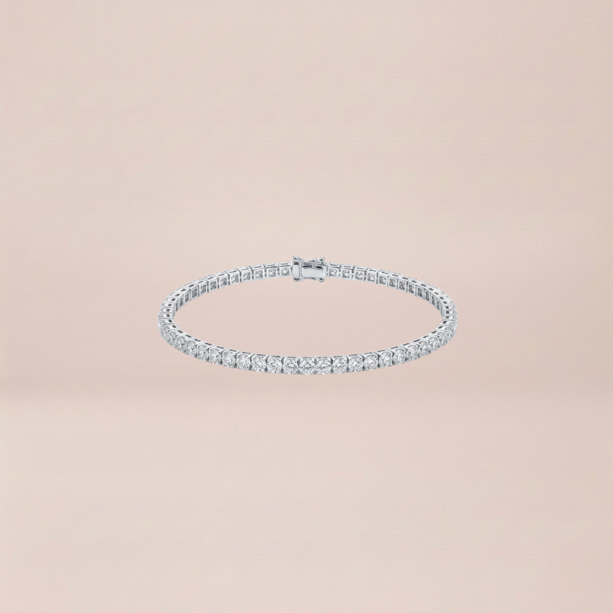 Aurora Titanium Steel Tennis Bracelet