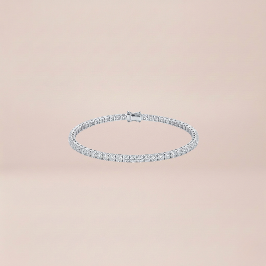 Aurora Titanium Steel Tennis Bracelet