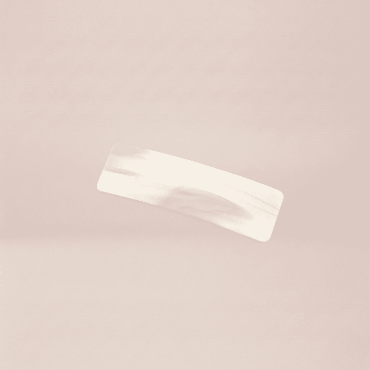 Minimalist Rectangular Hair Barrette