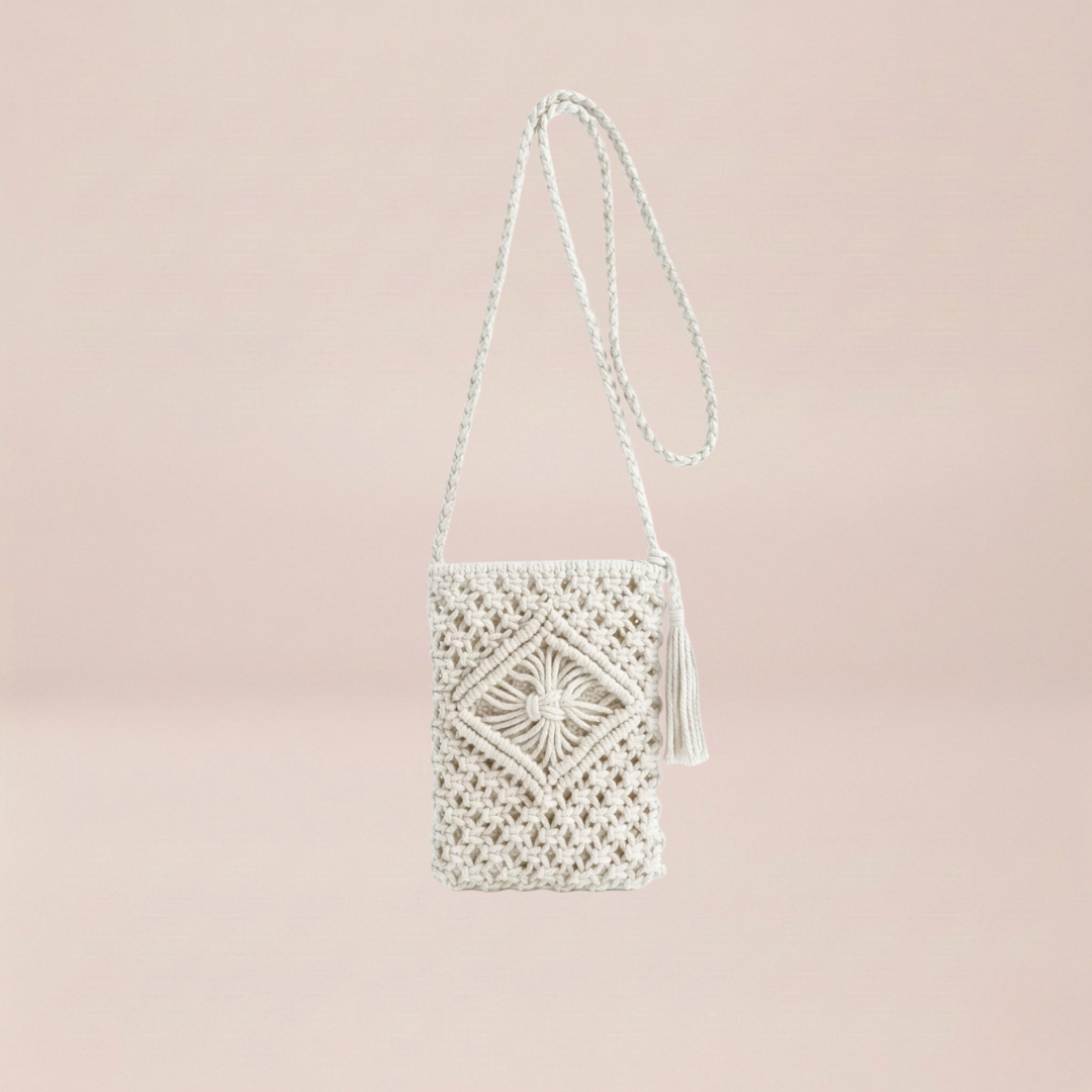 Nomad Macramé Crossbody Bag
